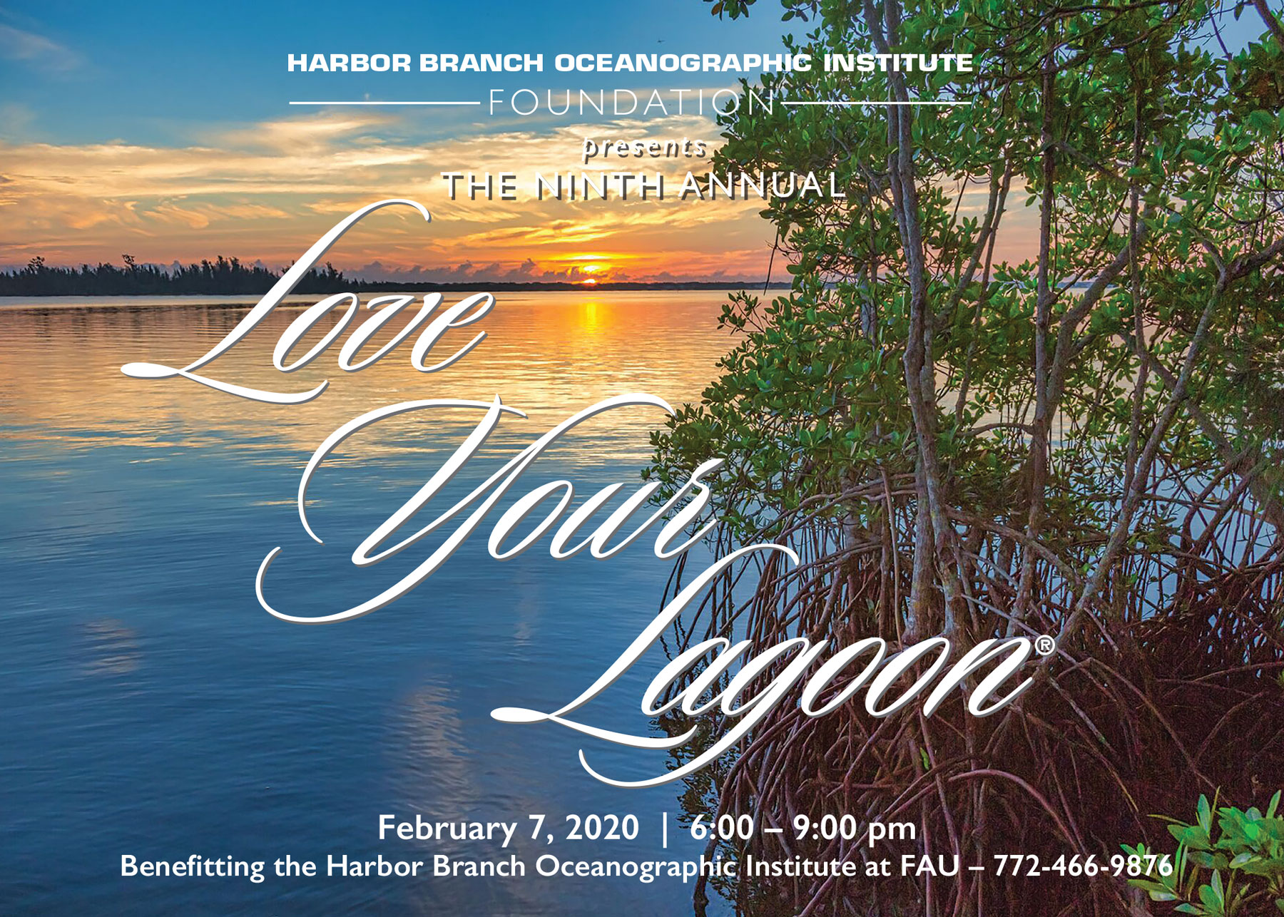 photo of love your lagoon invitation