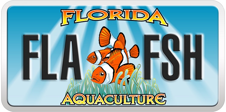 photo of aquaculture specialty license plate